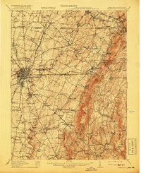 Hagerstown 1912 topographic map thumbnail