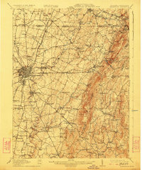 Hagerstown 1912 topographic map thumbnail