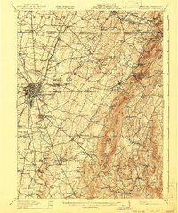 Hagerstown 1912 topographic map thumbnail