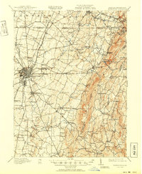 Hagerstown 1912 topographic map thumbnail