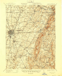 Hagerstown 1912 topographic map thumbnail