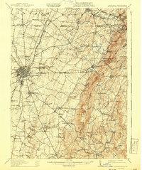 Hagerstown 1912 topographic map thumbnail