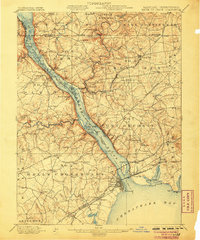 Havre De Grace 1900 topographic map thumbnail