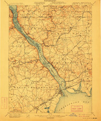 Havre De Grace 1900 topographic map thumbnail
