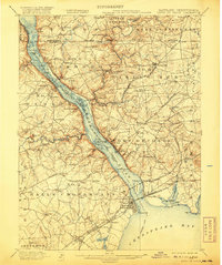 Havre De Grace 1900 topographic map thumbnail