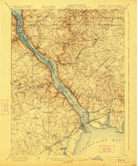 Havre De Grace 1900 topographic map thumbnail