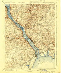 Havre De Grace 1900 topographic map thumbnail