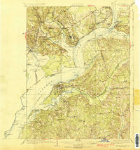 Indian Head 1925 topographic map thumbnail