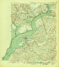 Indian Head 1925 topographic map thumbnail