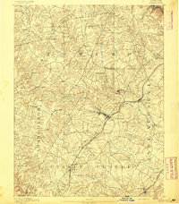Laurel 1892 topographic map thumbnail