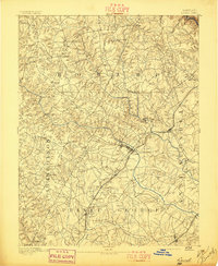 Laurel 1897 topographic map preview