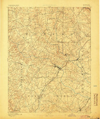 Laurel 1894 topographic map thumbnail
