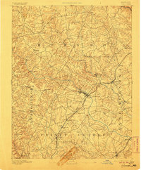 Laurel 1894 topographic map preview