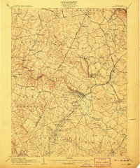 Laurel 1907 topographic map preview