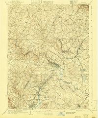 Laurel 1926 topographic map preview