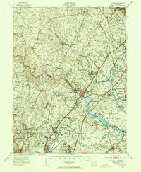Laurel 1949 topographic map thumbnail