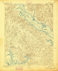 Leonardtown 1895 topographic map thumbnail