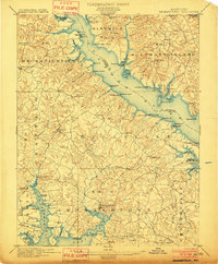 Leonardtown 1901 topographic map thumbnail