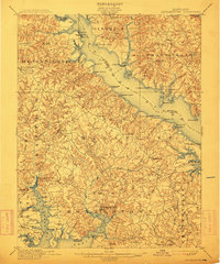 Leonardtown 1901 topographic map thumbnail