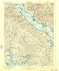 Leonardtown 1901 topographic map thumbnail