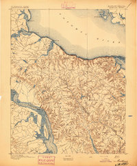 Montross topographic map thumbnail