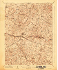 Mount Airy 1909 topographic map thumbnail