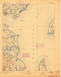 North Point 1893 topographic map thumbnail