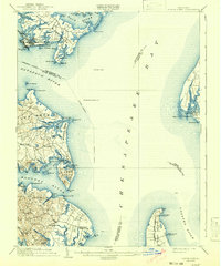 North Point 1904 topographic map thumbnail