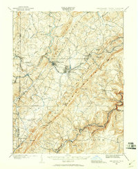 Oakland 1899 topographic map thumbnail