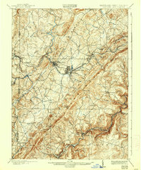 Oakland 1900 topographic map thumbnail