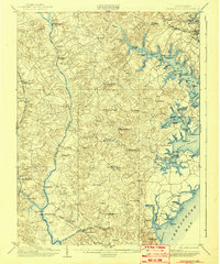 Owensville 1905 topographic map thumbnail
