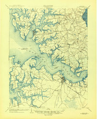 Oxford 1904 topographic map thumbnail