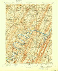Paw Paw 1900 topographic map thumbnail