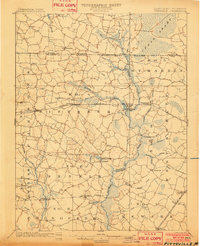 Pittsville 1902 topographic map thumbnail