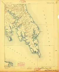 Point Lookout 1894 topographic map thumbnail