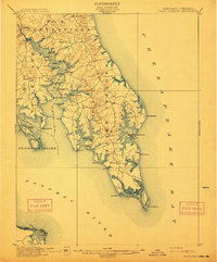 Point Lookout 1912 topographic map thumbnail