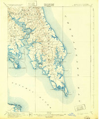Point Lookout 1912 topographic map thumbnail
