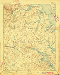 Relay 1894 topographic map thumbnail