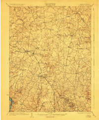 Rockville 1923 topographic map thumbnail