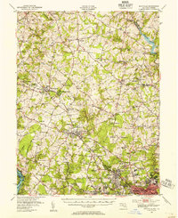 Rockville 1944 topographic map thumbnail