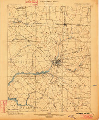 Salisbury 1901 topographic map thumbnail