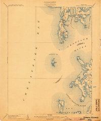 Sharps Island 1904 topographic map thumbnail