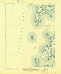 Sharps Island 1904 topographic map thumbnail