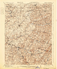 Taneytown 1911 topographic map thumbnail