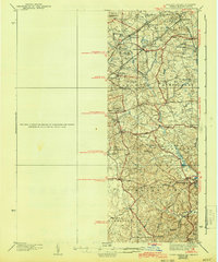 Upper Marlboro 1938 topographic map thumbnail