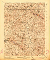 Westminster 1905 topographic map thumbnail