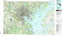 Baltimore 1984 topographic map thumbnail