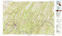 Cumberland 1981 topographic map thumbnail