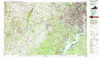 Washington West 1982 topographic map thumbnail