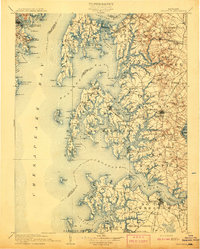 Choptank topographic map thumbnail